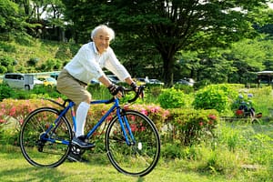 人生のスタート、健康維持に自転車っていいのか